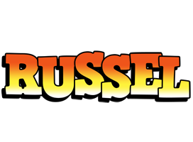 Russel sunset logo