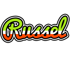 Russel superfun logo