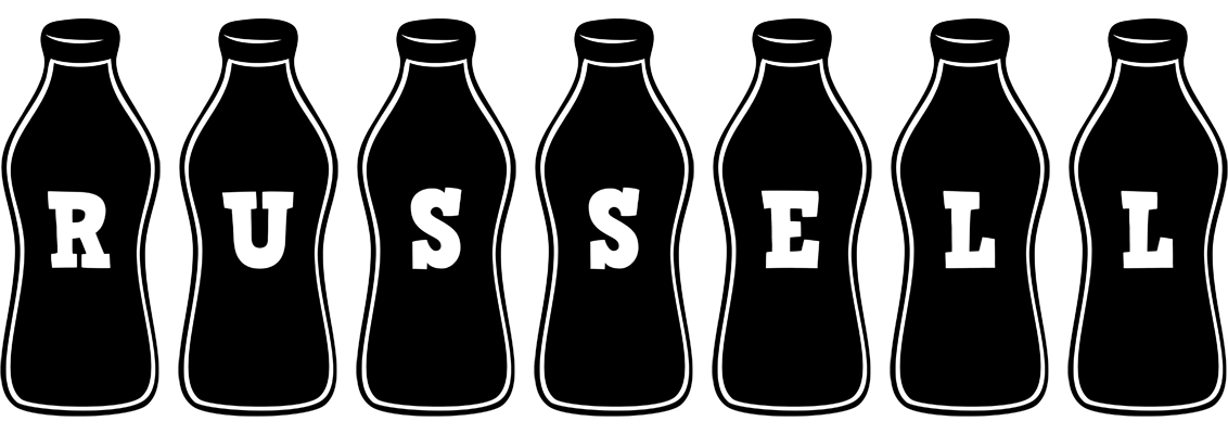 Russell bottle logo