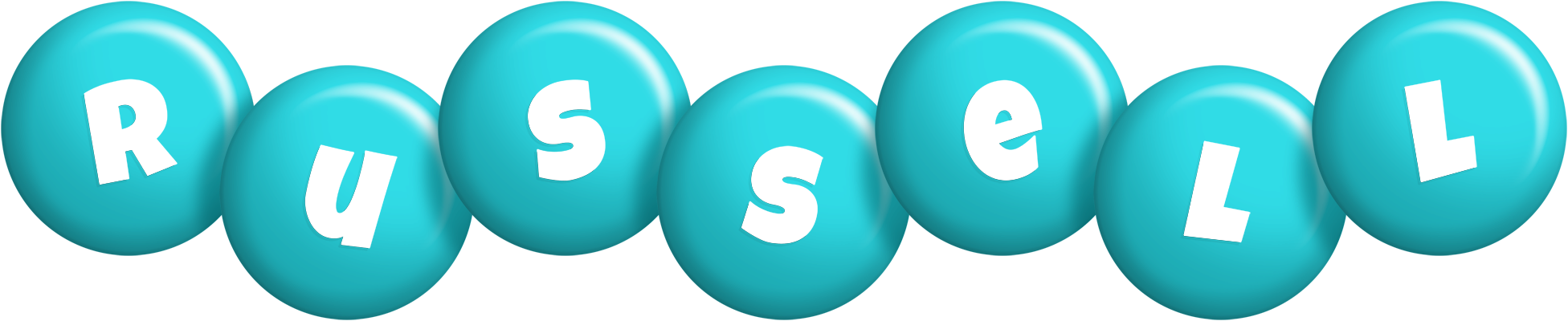 Russell candy-azur logo