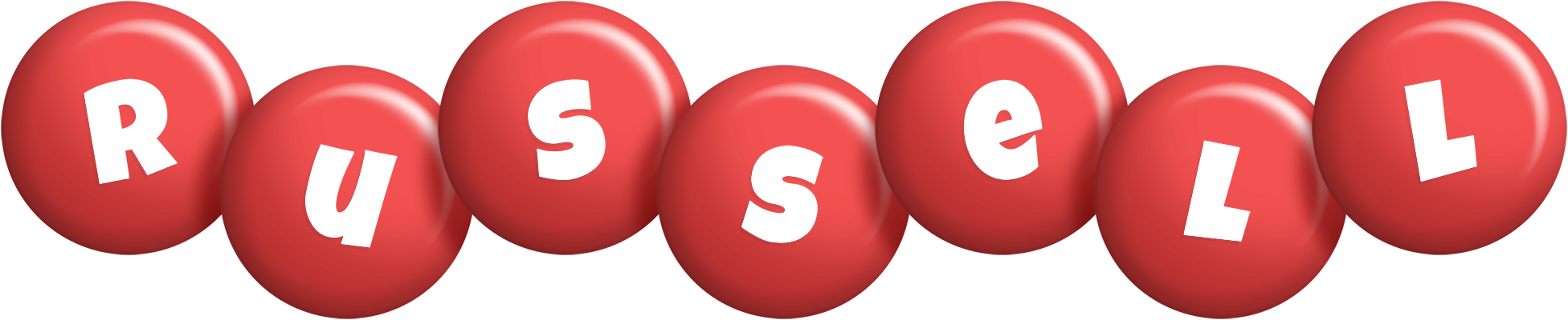 Russell candy-red logo