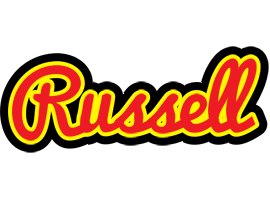 Russell fireman logo
