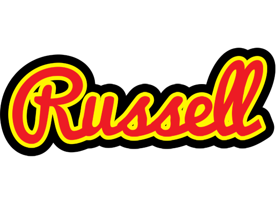 Russell fireman logo