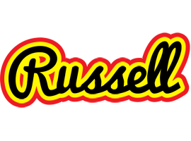 Russell flaming logo