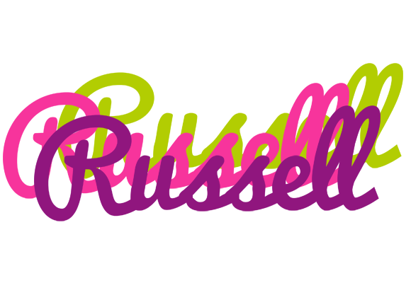 Russell flowers logo
