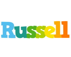 Russell rainbows logo