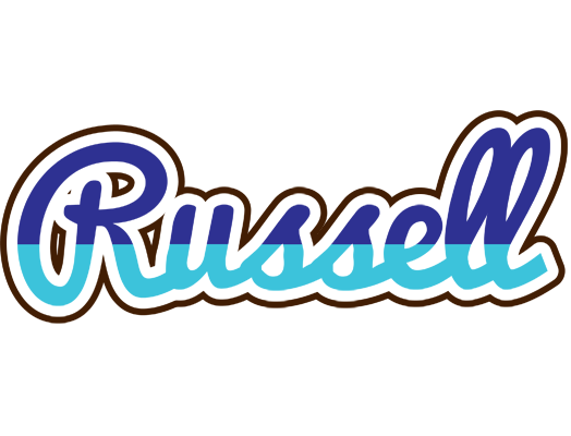 Russell raining logo