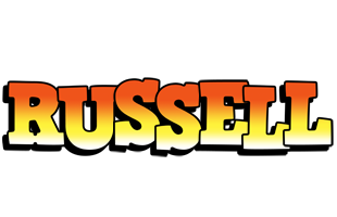 Russell sunset logo