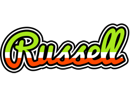 Russell superfun logo