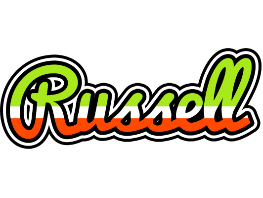 Russell superfun logo