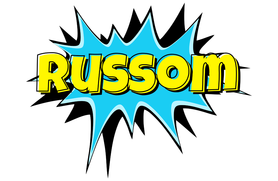 Russom amazing logo