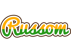 Russom banana logo