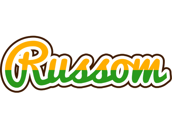 Russom banana logo