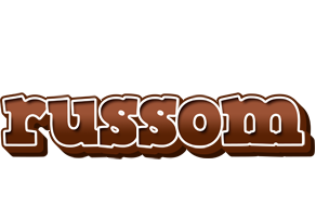 Russom brownie logo