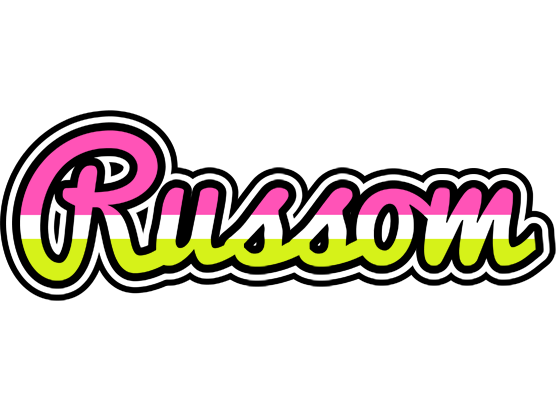 Russom candies logo