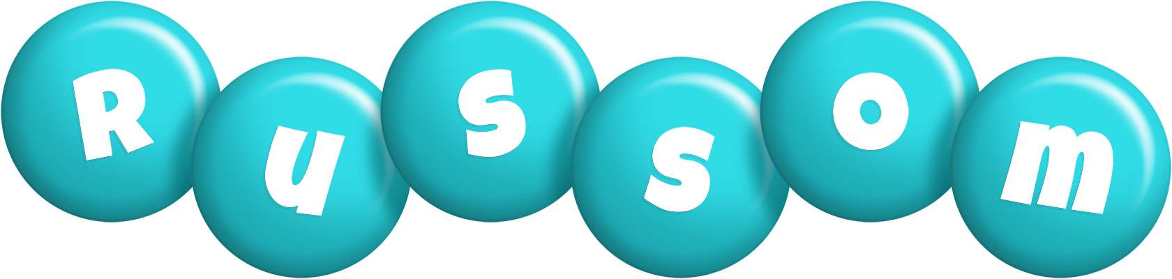 Russom candy-azur logo