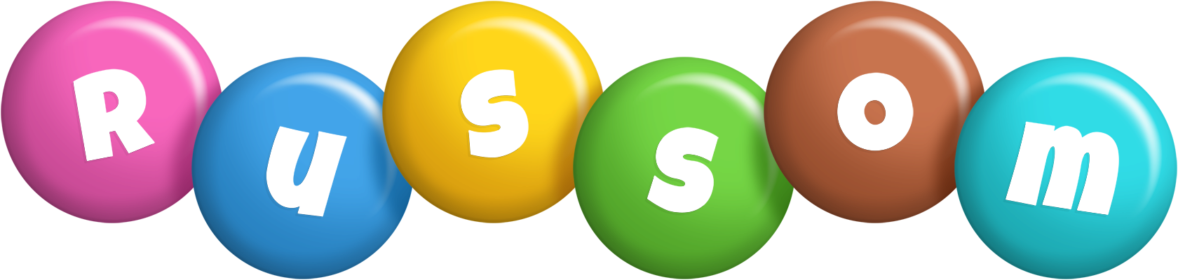 Russom candy logo