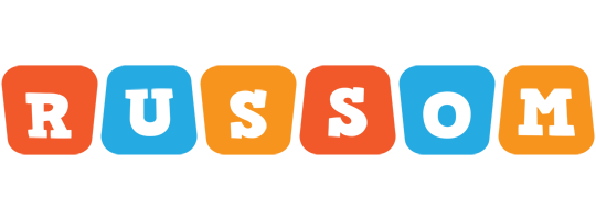 Russom comics logo