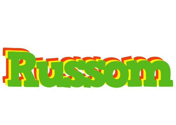 Russom crocodile logo