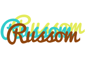 Russom cupcake logo