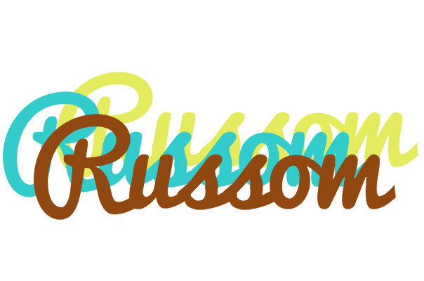 Russom cupcake logo