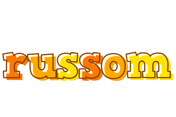 Russom desert logo