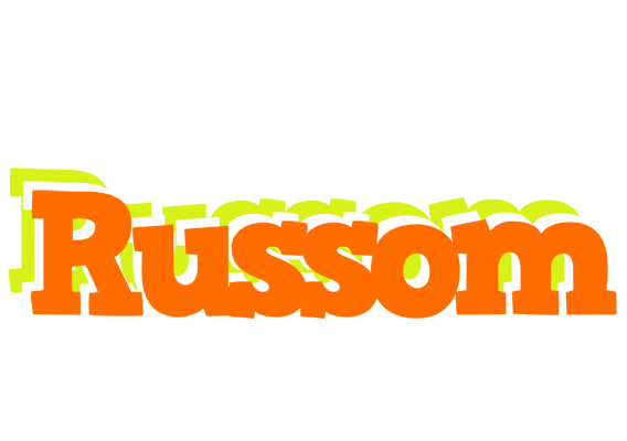 Russom healthy logo