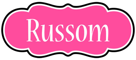 Russom invitation logo