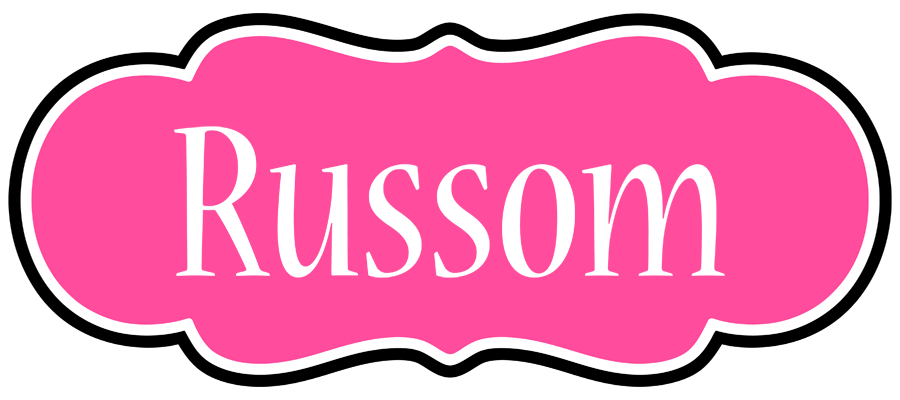 Russom invitation logo