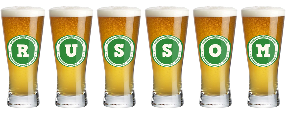 Russom lager logo