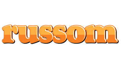 Russom orange logo