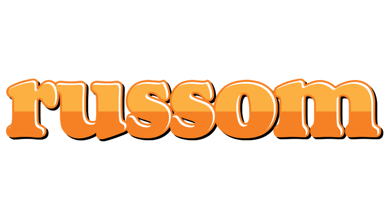 Russom orange logo