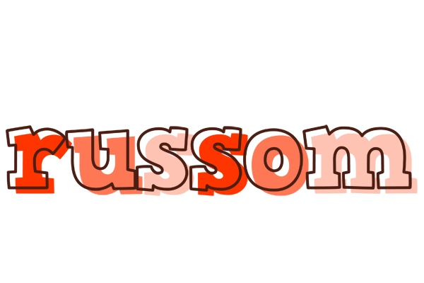 Russom paint logo