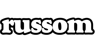 Russom panda logo