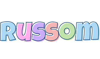 Russom pastel logo