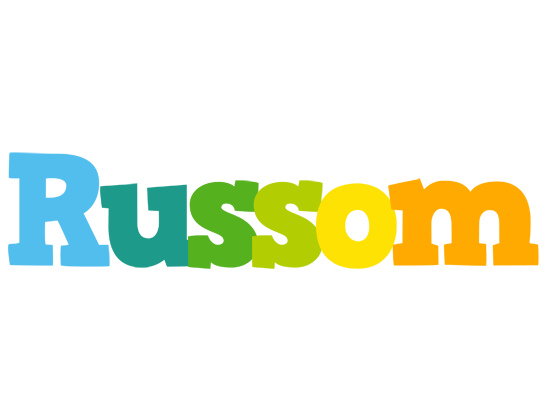 Russom rainbows logo
