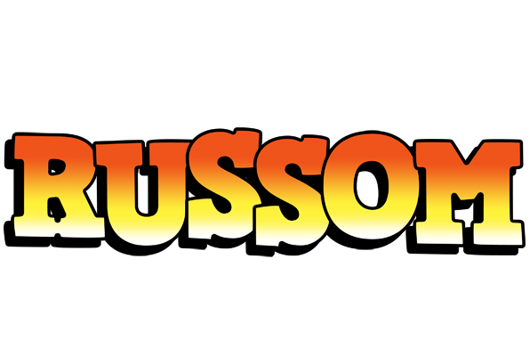 Russom sunset logo