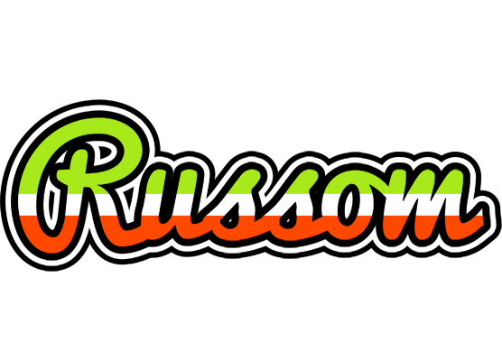 Russom superfun logo