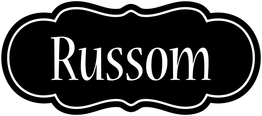 Russom welcome logo