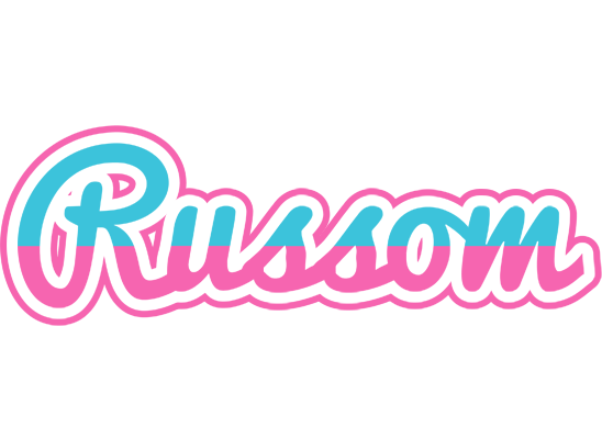 Russom woman logo