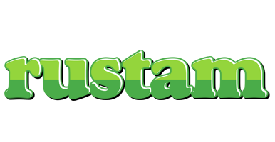 Rustam apple logo