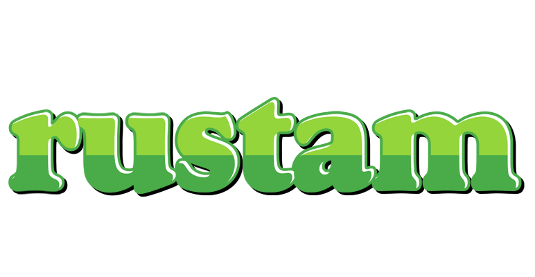 Rustam apple logo