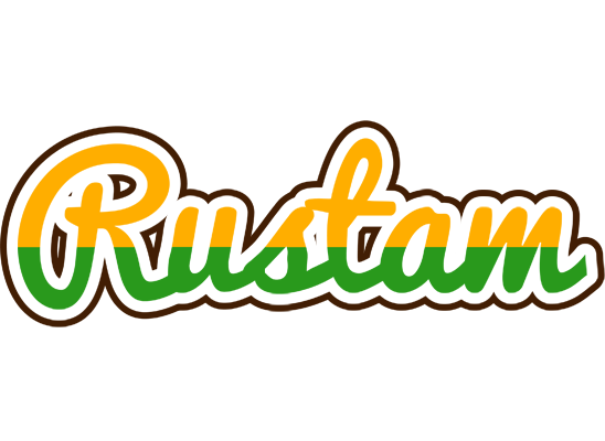 Rustam banana logo
