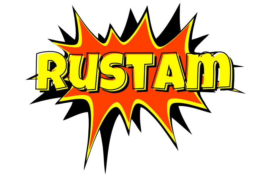Rustam bazinga logo