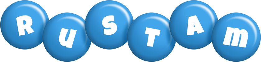 Rustam candy-blue logo