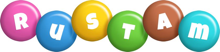 Rustam candy logo
