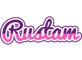 Rustam cheerful logo