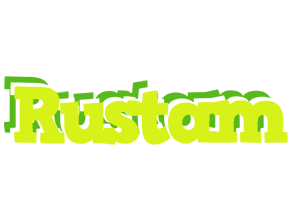 Rustam citrus logo