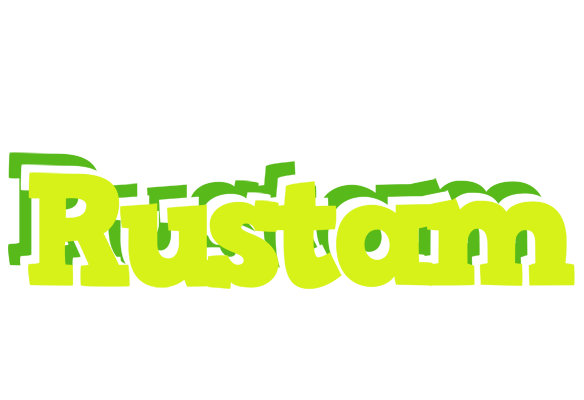 Rustam citrus logo