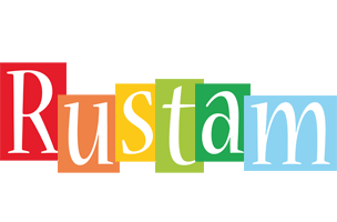 Rustam colors logo